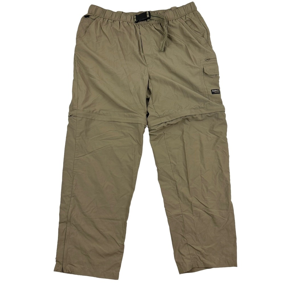 Guide‎ Series Sz 40 Convertible Zip Off Leg Cargo Pants Shorts Packable Nylon